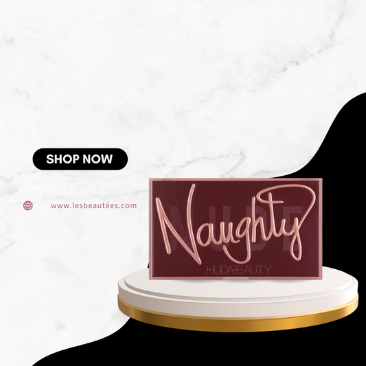 Paleta de tonos nude traviesos de Huda Beauty