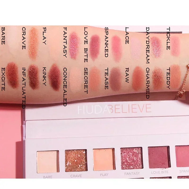 Nude Huda believe 18 couleurs